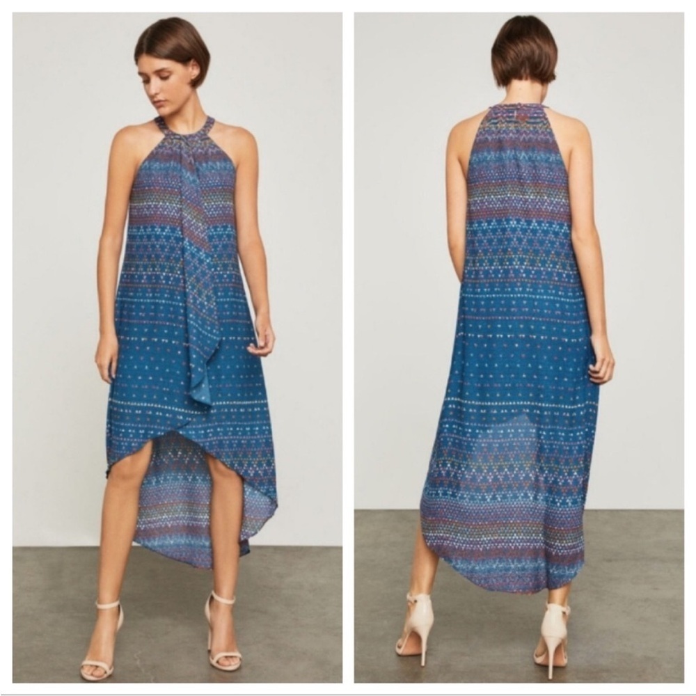BCBGMaxAzria Lanna High Low Dress Size Small